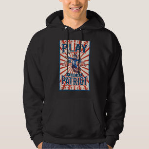 Sudadera Tío De Voleibol Sam 4 De Julio Niños Usa Fla