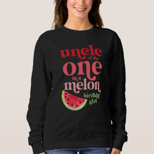Sudadera Tío del Cumpleaños de la Chica de un Melón Wat
