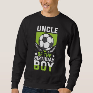Sudadera Tío Del Equipo Bday Del Jugador De Fútbol De Cumpl