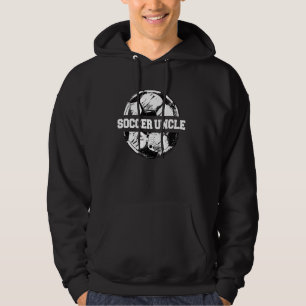 Sudadera Tío Fútbol Balón de Fútbol Dividido Divertido Tío