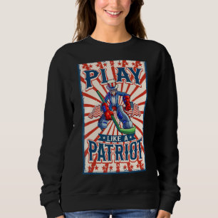 Sudadera Tío Sam 4 De Julio Mujeres Hombres Bandera Estadou