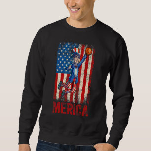 Sudadera Tío Sam 4 De Julio Mujeres Hombres Bandera Estadou