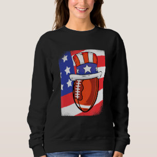Sudadera Tío Sam Gorra Patriótico Estadounidense