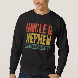 Sudadera Tío y sobrino mejores amigos para toda la vida