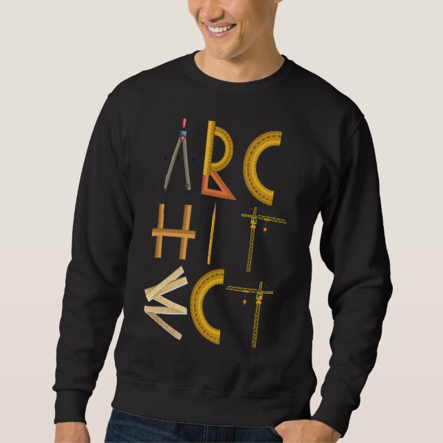Sudadera Tipo De Herramientas Arquitectura De Arquitectura  (Anverso)