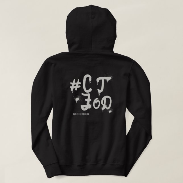 Sudadera Tipo de letra Black_ MELT _CTFOD Gray (Reverso del diseño)