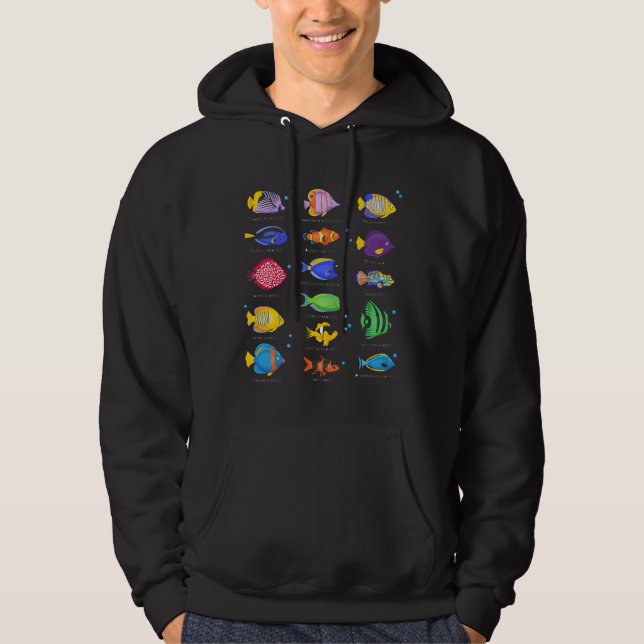 Sudadera Tipo de océano de pescado (Anverso)
