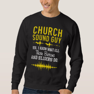 Sudadera Tipo de sonido de la iglesia - Técnicos de audio d