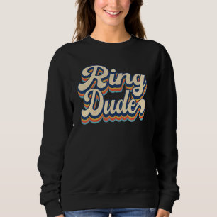 Sudadera Tipo Retro Anillo Ducha Nupcial Para Anillo Boda