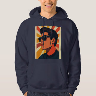 Sudadera Tipo Retro Genial