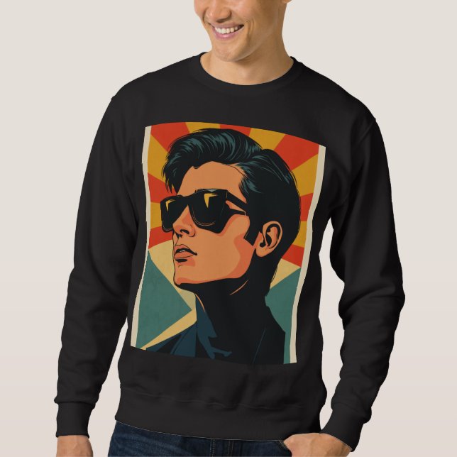 Sudadera Tipo Retro Genial (Anverso)