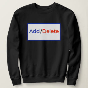 Sudadera Tipografía cibernética social gracioso diseño lind