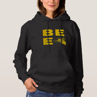Sudadera Tipografía de abejas Manejo de Guay amarillo