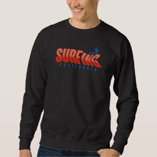 Sudadera Tipografía de diseño de surf de California para la
