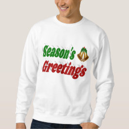 Sudadera Tipografía de los Navidades de Seasons Greetings B