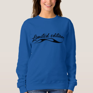 Sudadera Tipografía de pincel de edición limitada