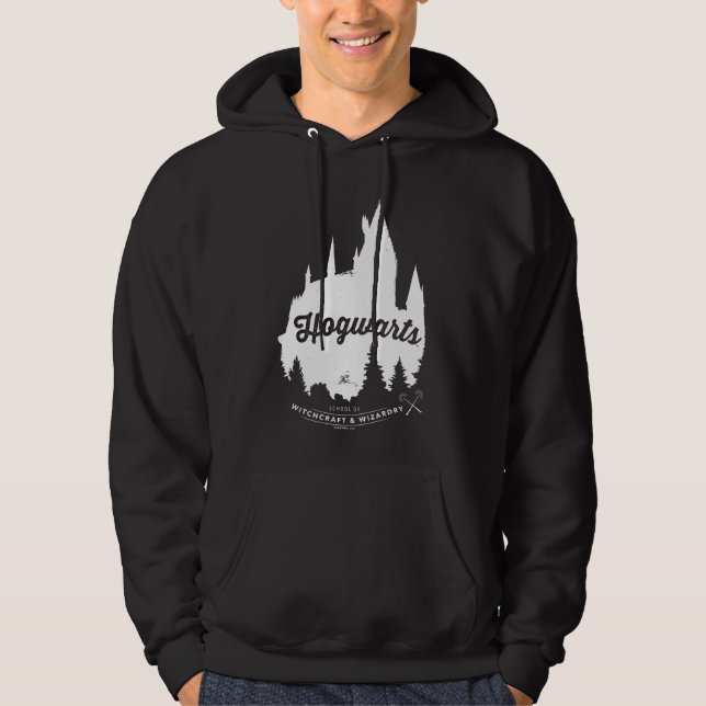 Sudadera Tipografía del castillo de Harry Potter el | (Anverso)