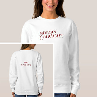 Sudadera Tipografía elegante minimalista moderna para Navid