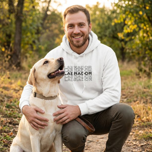 Sudadera Tipografía Gráfica Moderna y Negrita de Labrador 