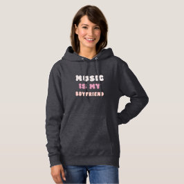 Sudadera Tipografía Groovy de los años 70 - La música es mi