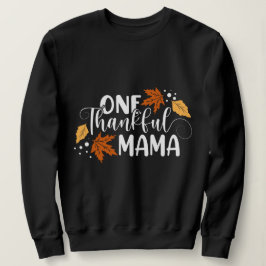 Sudadera Tipografía inspirada en Acción de Gracias