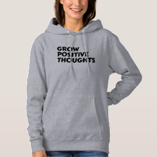Sudadera tipografía inspiradora crecer pensamientos positiv