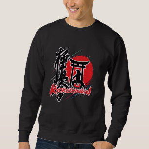 Sudadera Tipografía japonesa Kyokushushin Karate