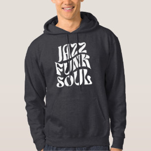 Sudadera Tipografía Jazz Funk Soul
