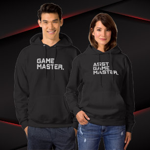 Sudadera Tipografía Moderna Juego Maestro Hombres Combinaci
