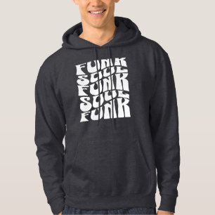 Sudadera Tipografía Negrita de Música Funk y Soul