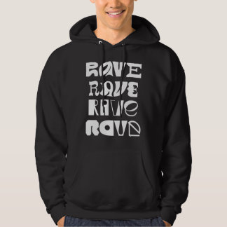 Sudadera Tipografía Rave