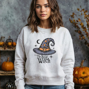 Sudadera Típografía retro de brujas Disfraces para mujeres