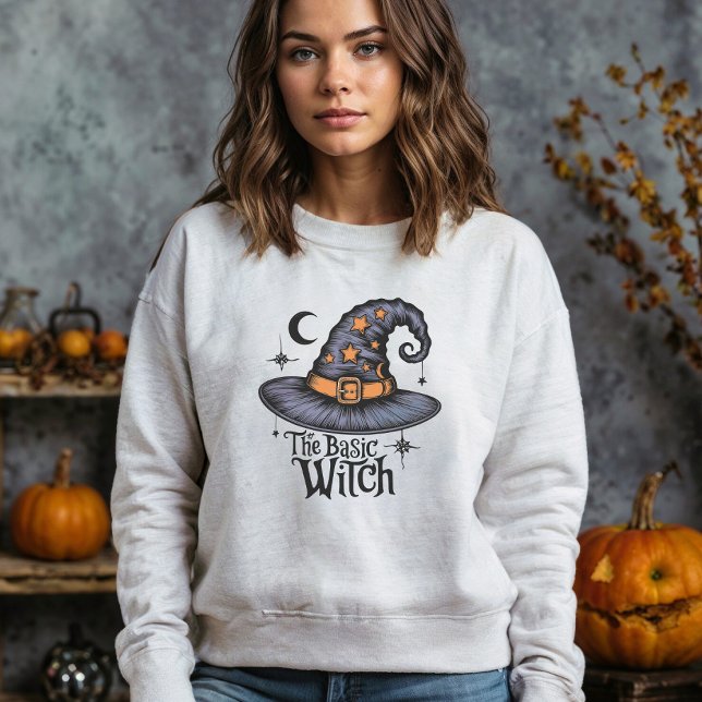 Sudadera Típografía retro de brujas Disfraces para mujeres  (Subido por el creador)