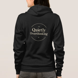 Sudadera Tipografía Vintage Pensada Tranquilamente