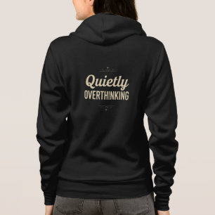 Sudadera Tipografía Vintage Pensada Tranquilamente