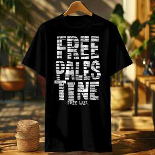 Sudadera tipográfico libre de gaza en palestina