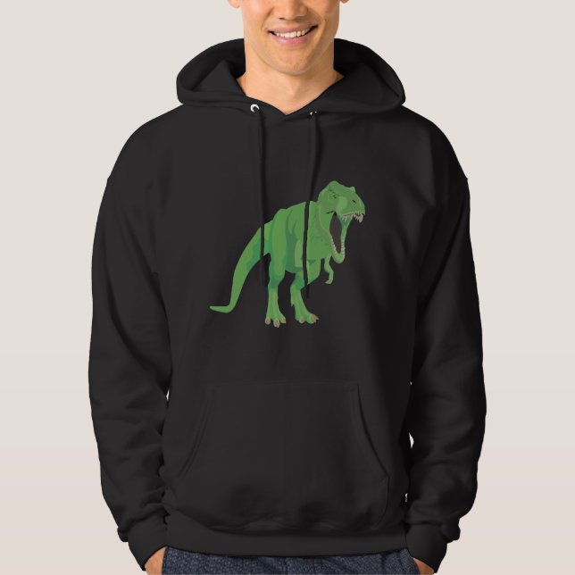 Sudadera Tirannosauro Dinosaurio (Anverso)