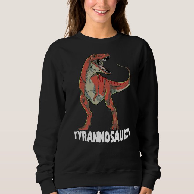 Sudadera Tirannosauro Rex Dinosaurio (Anverso)