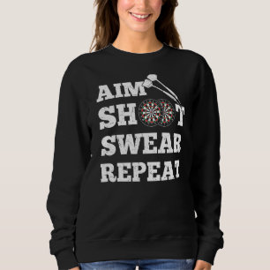 Sudadera Tirar suero de tiro Repetir tableros de dardos de 