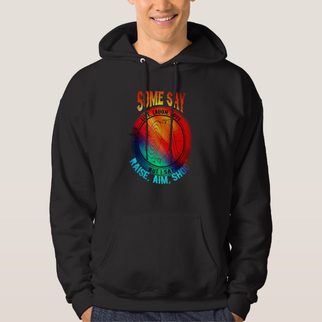 Sudadera Tiro con arcos, risas, vida amorosa (Anverso)