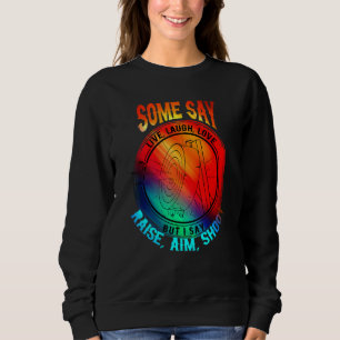 Sudadera Tiro con arcos, risas, vida amorosa