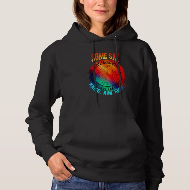 Sudadera Tiro con arcos, risas, vida amorosa (Anverso)