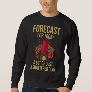 Sudadera Tiroteo De Clay Target Por Un Tirador De Trampa