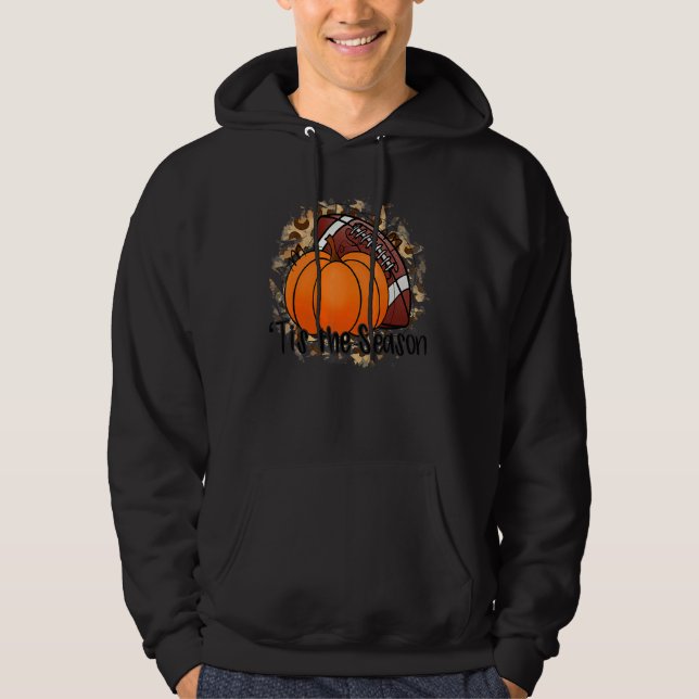 Sudadera Tis The Season Pumpkin Leaf Latte Fall Thanksgivin (Anverso)