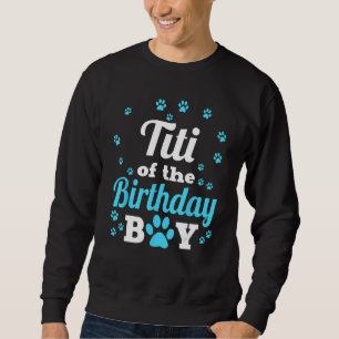 Sudadera Titi Del Niño De Cumpleaños Perro Paw Famoso Fiest