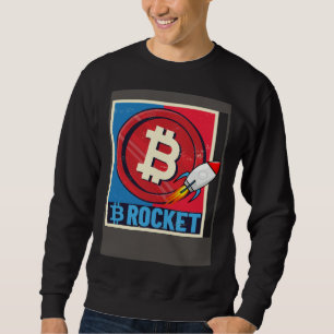 Sudadera Titular de Bitcoin Curso de Cohete Bitcoin Explosi
