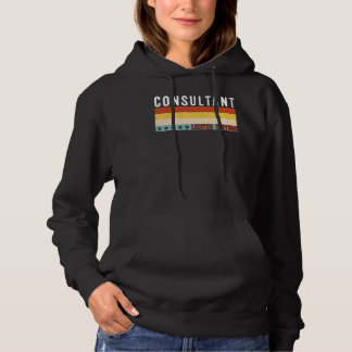 Sudadera Título de trabajo de consultor Profesión Trabajado