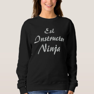 Sudadera Título de trabajo de instructor de ESL
