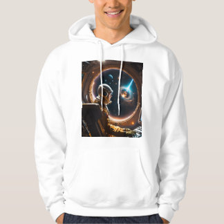 Sudadera Título:Vista lateral brillante de un diseño de cam