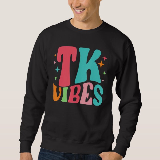 Sudadera Tk Vibes Groovy Back To School (Anverso)